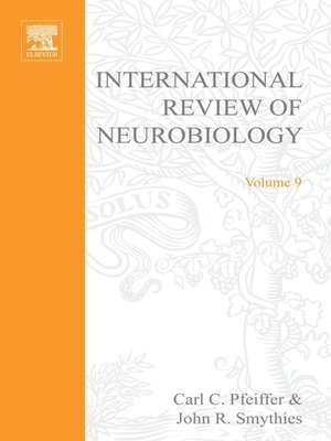 cover image of International Review of Neurobiology